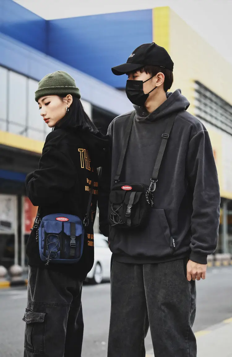 2024 Korean Style Men's Small Bag with Mesh Compartment — feature 10