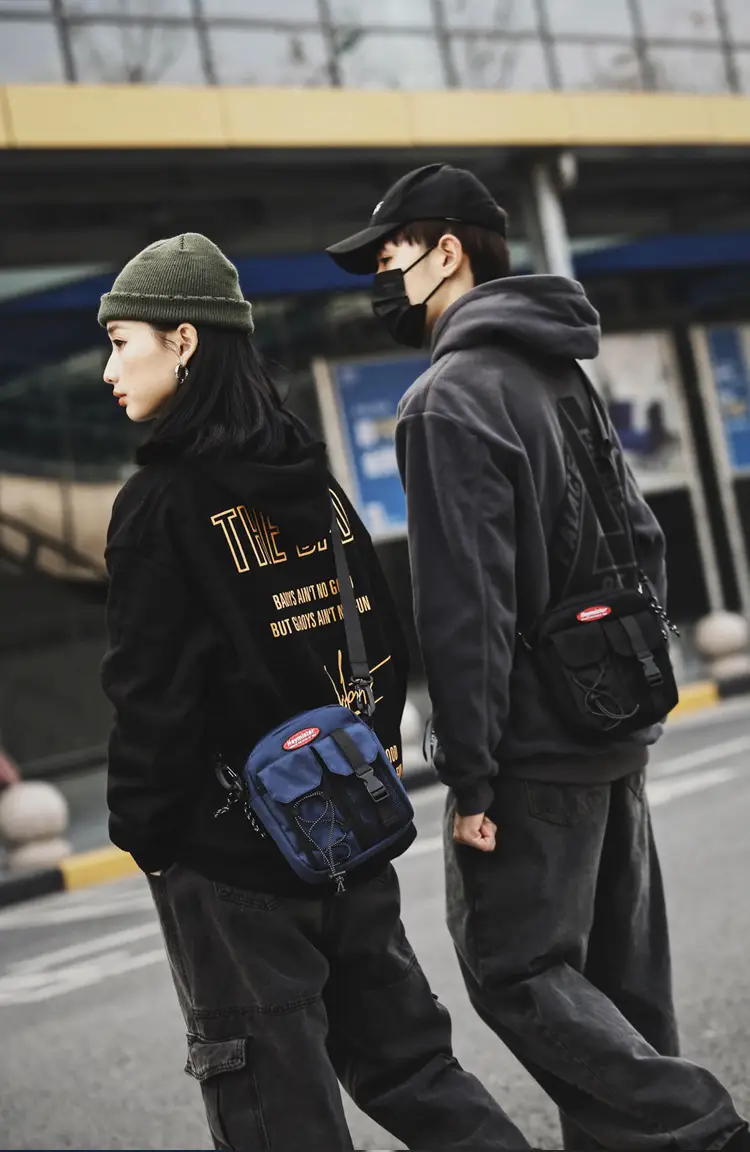 2024 Korean Style Men's Small Bag with Mesh Compartment — feature 12