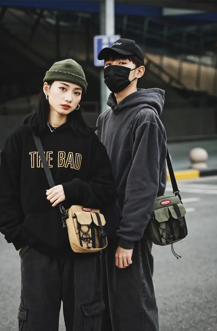 2024 Korean Style Men's Small Bag with Mesh Compartment — feature 16