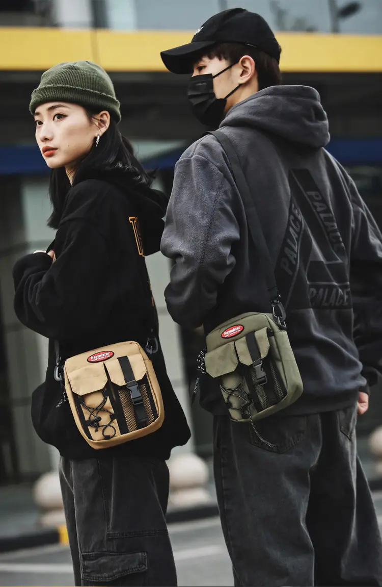 2024 Korean Style Men's Small Bag with Mesh Compartment — feature 17