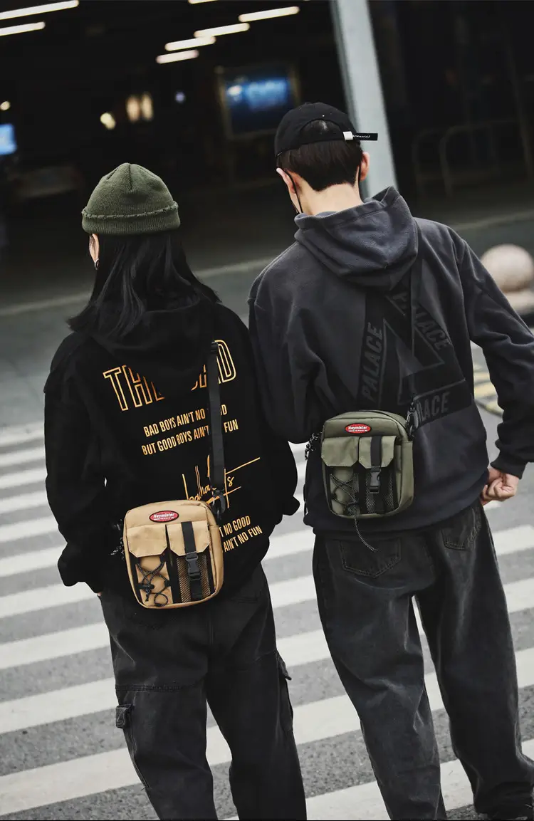 2024 Korean Style Men's Small Bag with Mesh Compartment — feature 19