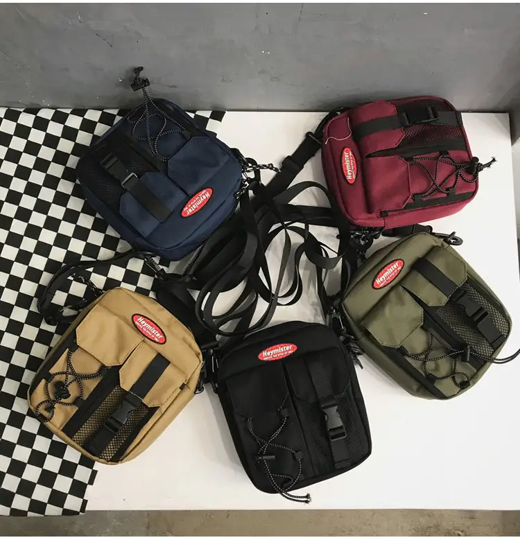 2024 Korean Style Men's Small Bag with Mesh Compartment — feature 21