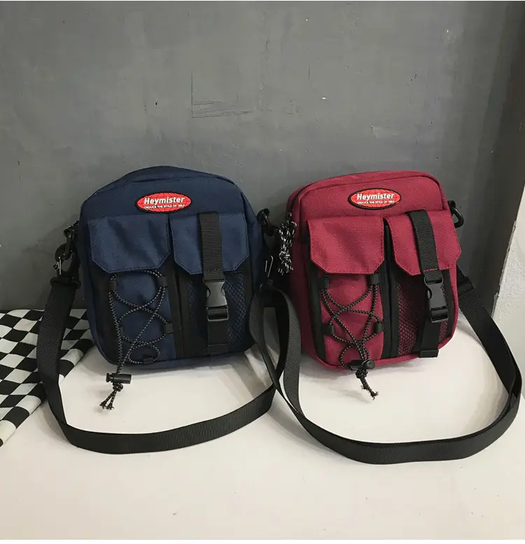 2024 Korean Style Men's Small Bag with Mesh Compartment — feature 22