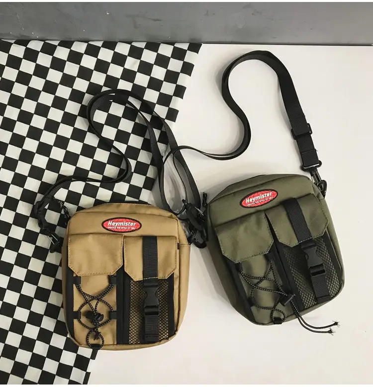 2024 Korean Style Men's Small Bag with Mesh Compartment — feature 23