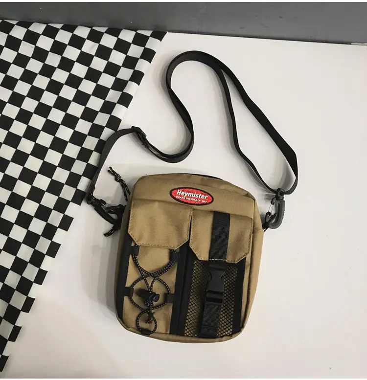 2024 Korean Style Men's Small Bag with Mesh Compartment — feature 26