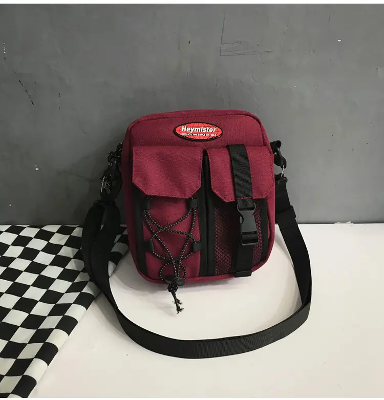 2024 Korean Style Men's Small Bag with Mesh Compartment — feature 27