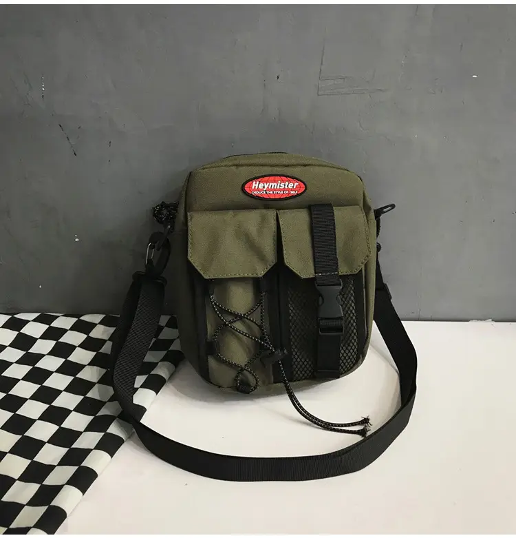 2024 Korean Style Men's Small Bag with Mesh Compartment — feature 29