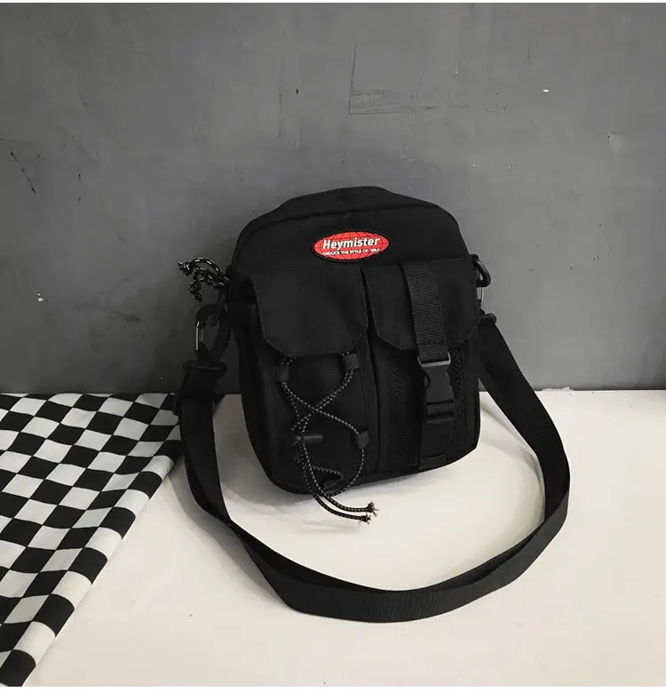 2024 Korean Style Men's Small Bag with Mesh Compartment — feature 33