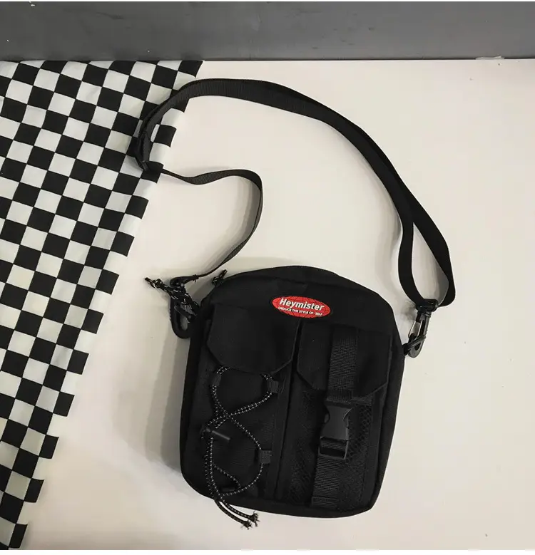 2024 Korean Style Men's Small Bag with Mesh Compartment — feature 34