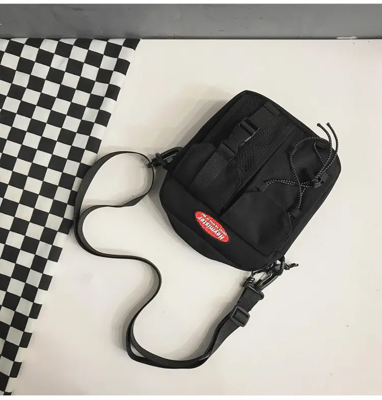 2024 Korean Style Men's Small Bag with Mesh Compartment — feature 38
