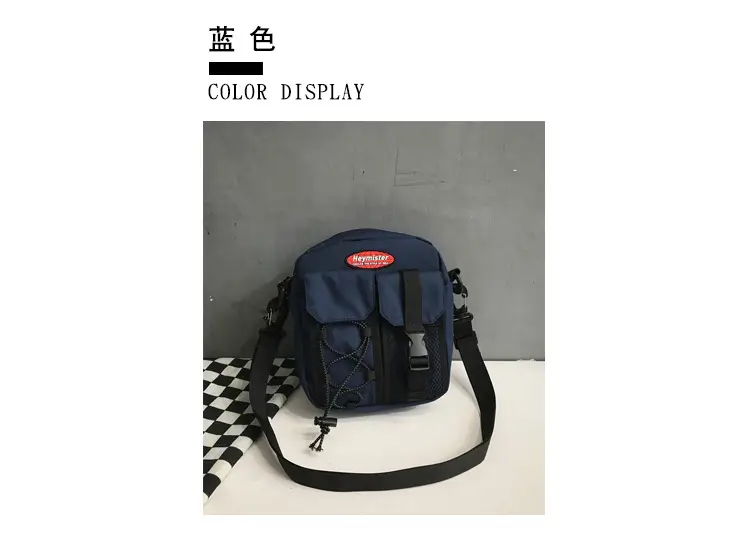 2024 Korean Style Men's Small Bag with Mesh Compartment — feature 4