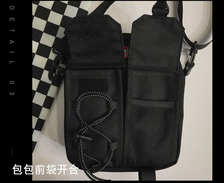 2024 Korean Style Men's Small Bag with Mesh Compartment — feature 41