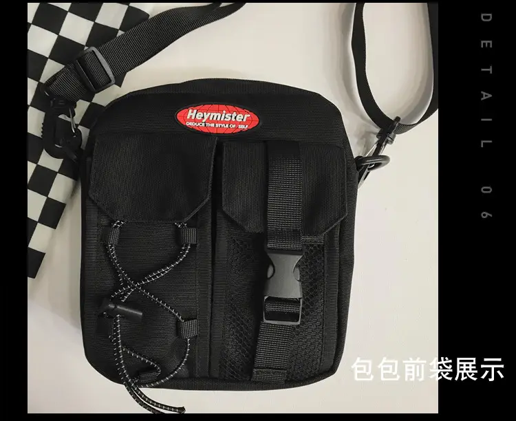 2024 Korean Style Men's Small Bag with Mesh Compartment — feature 43