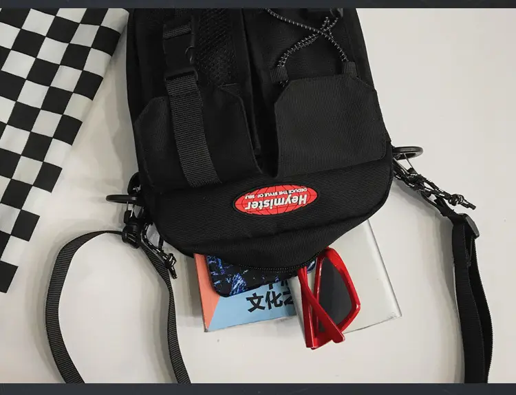 2024 Korean Style Men's Small Bag with Mesh Compartment — feature 46