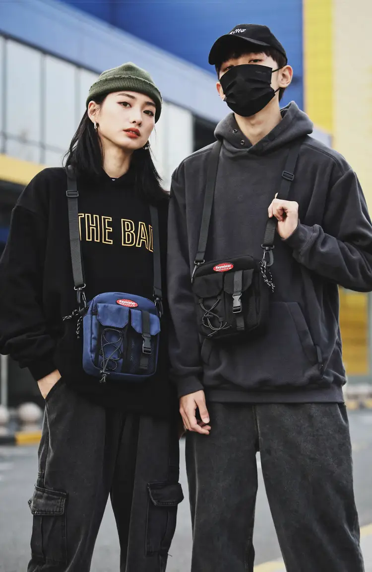 2024 Korean Style Men's Small Bag with Mesh Compartment — feature 9