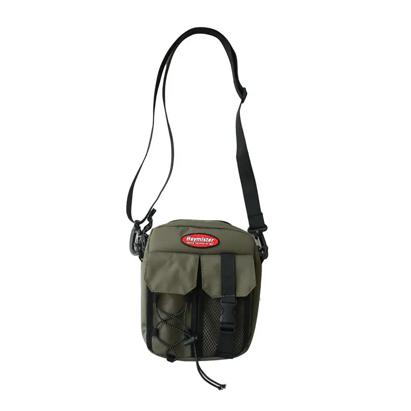 2024 Korean Style Men's Small Bag with Mesh Compartment - Image 2