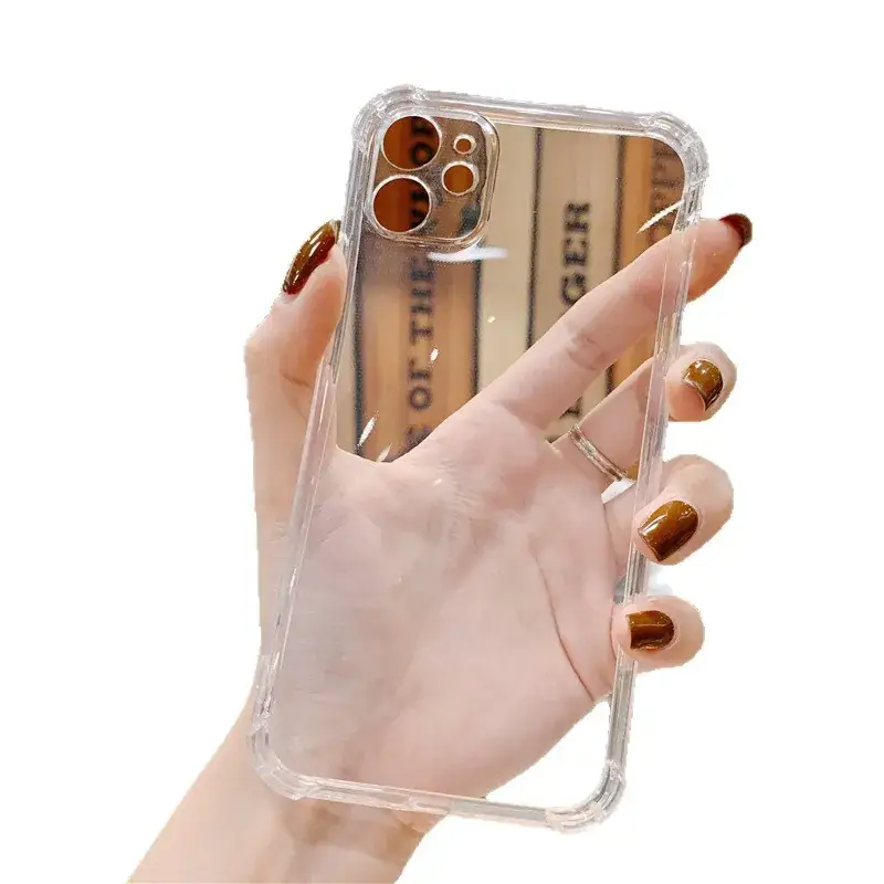 Transparent iPhone 15 Protection Case with Anti-Fall Design