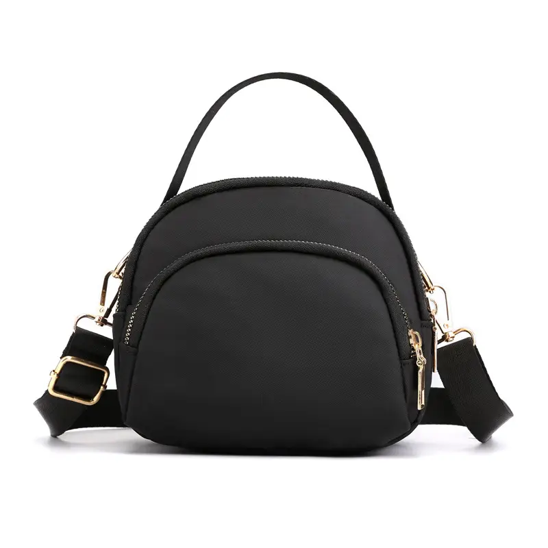 Red Korean Style Women's Canvas Shoulder Bag - Image 5
