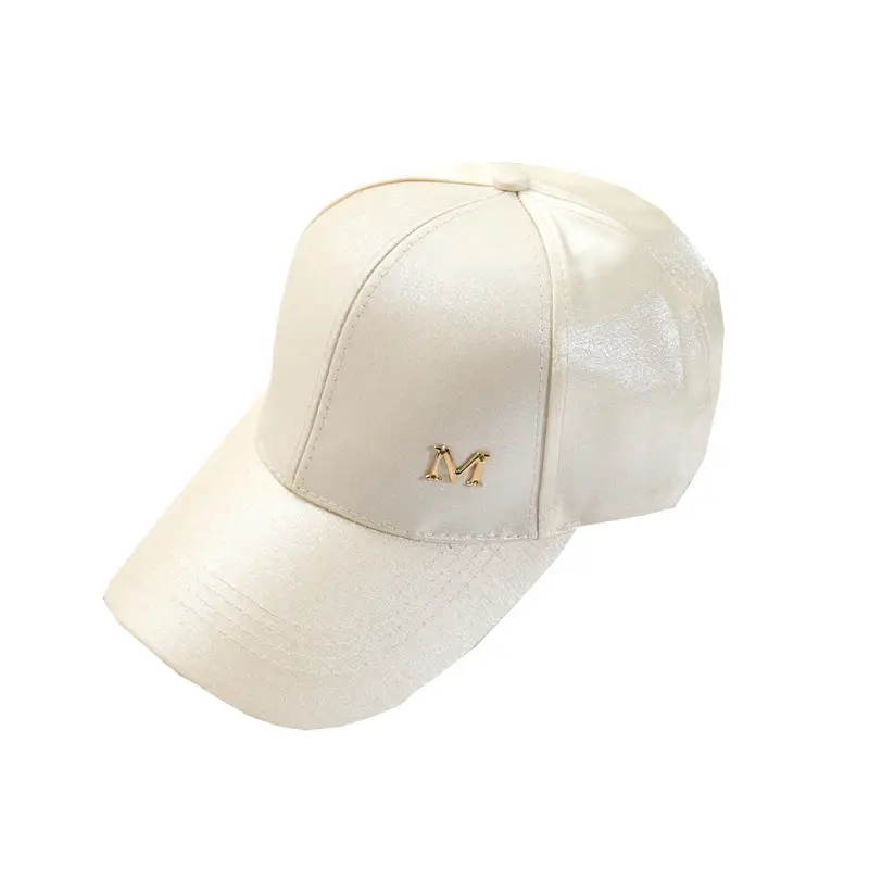 Women's Beige M-Mark Baseball Cap - Image 10