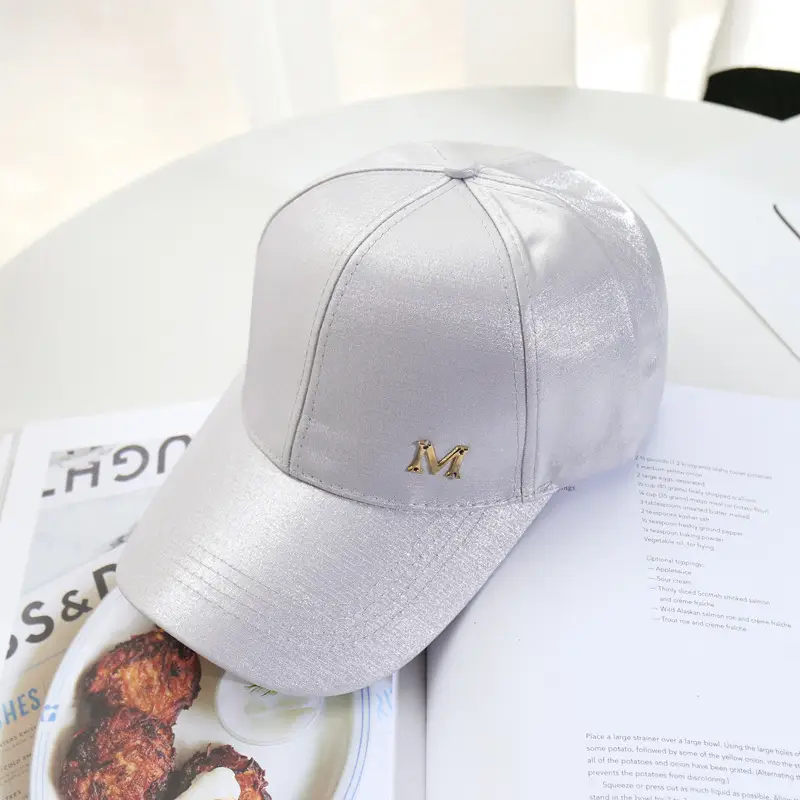 Women's Beige M-Mark Baseball Cap - Image 2