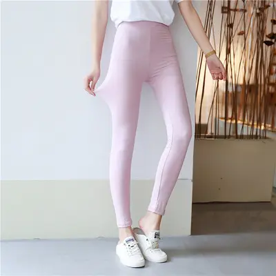 Summer Modal Leggings Women's Nine Point Pants - Image 2