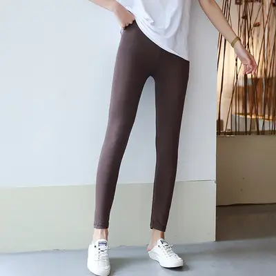 Summer Modal Leggings Women's Nine Point Pants - Image 6