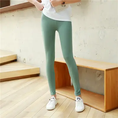 Summer Modal Leggings Women's Nine Point Pants - Image 7