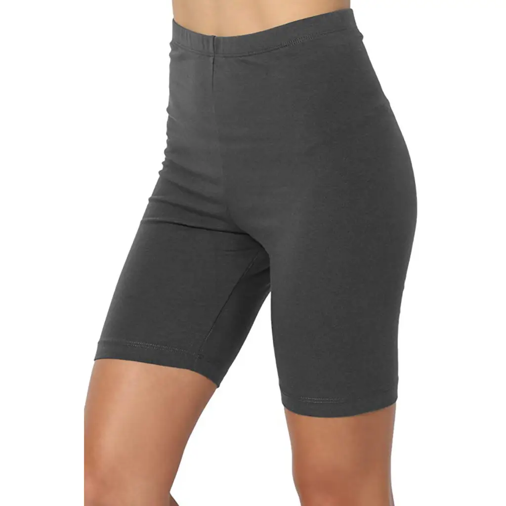 Women Purple Flat Capri Yoga Pants Solid Color - Image 18