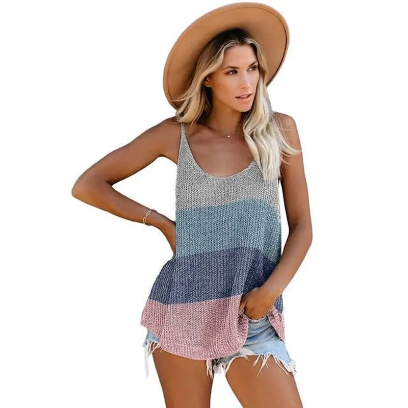 Summer Knitted Vest Women Cross-Border Amazon 2025 - Image 14