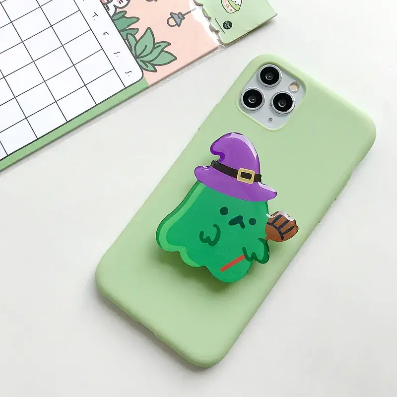 Cartoon Ghost Phone Ring with Glue & Gift Box - Image 21