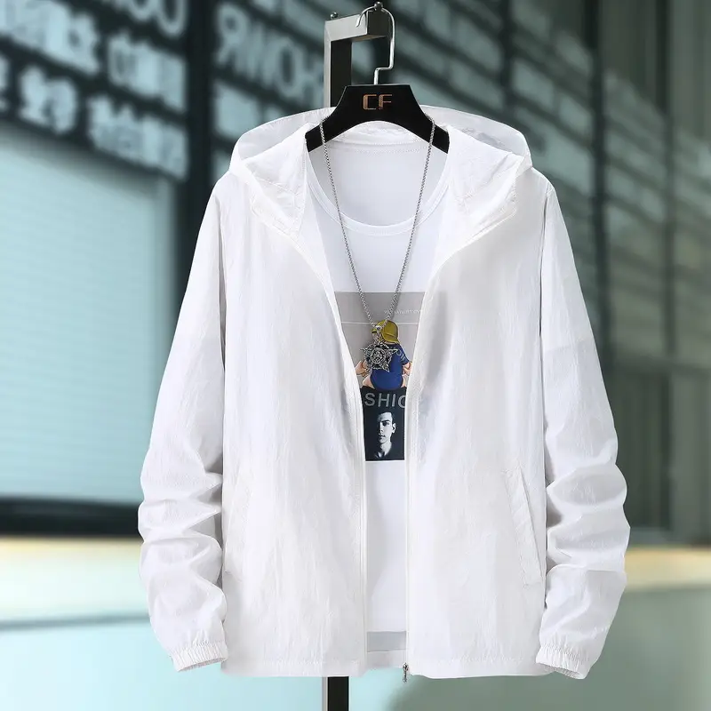 Men's Ultra-Thin Sun Protection Jacket Yellow - Image 10
