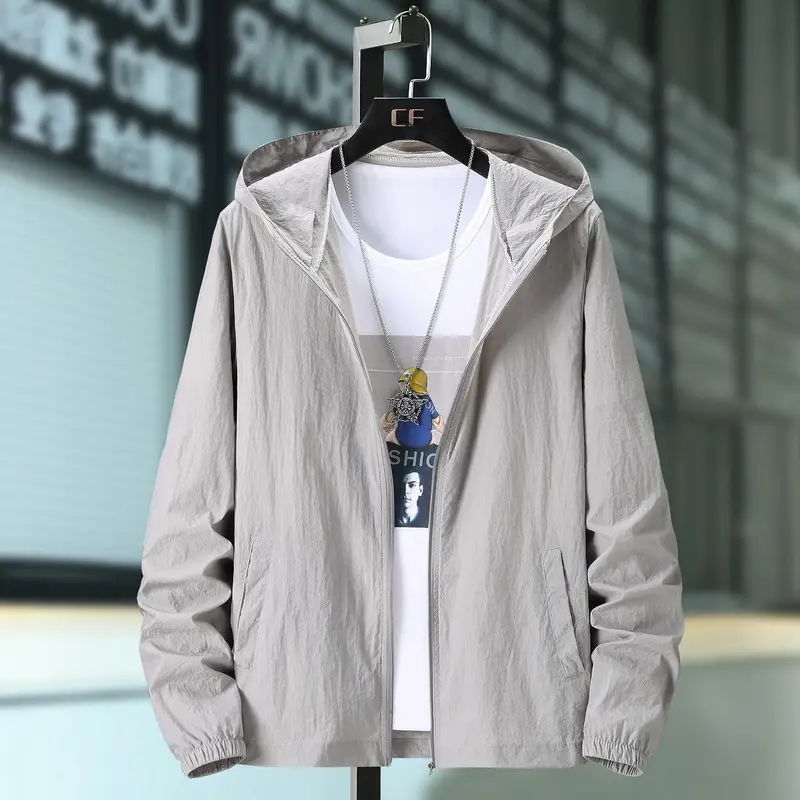 Men's Ultra-Thin Sun Protection Jacket Yellow - Image 3
