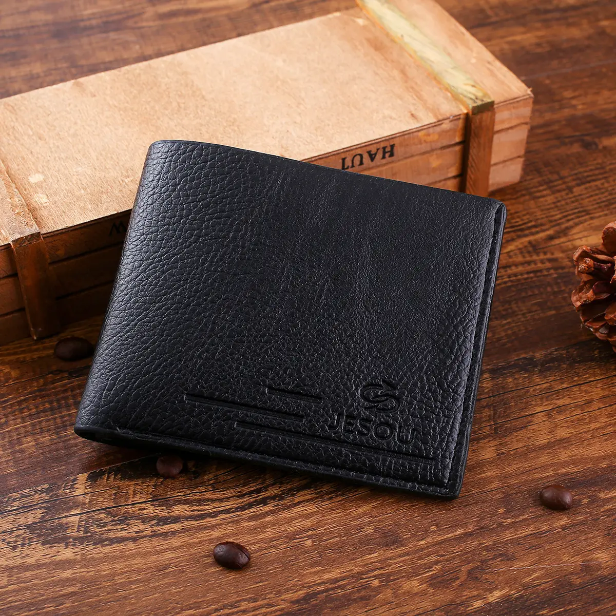 Vintage Style Watch Set with Belt, Wallet, Pen & Perfume — feature 14