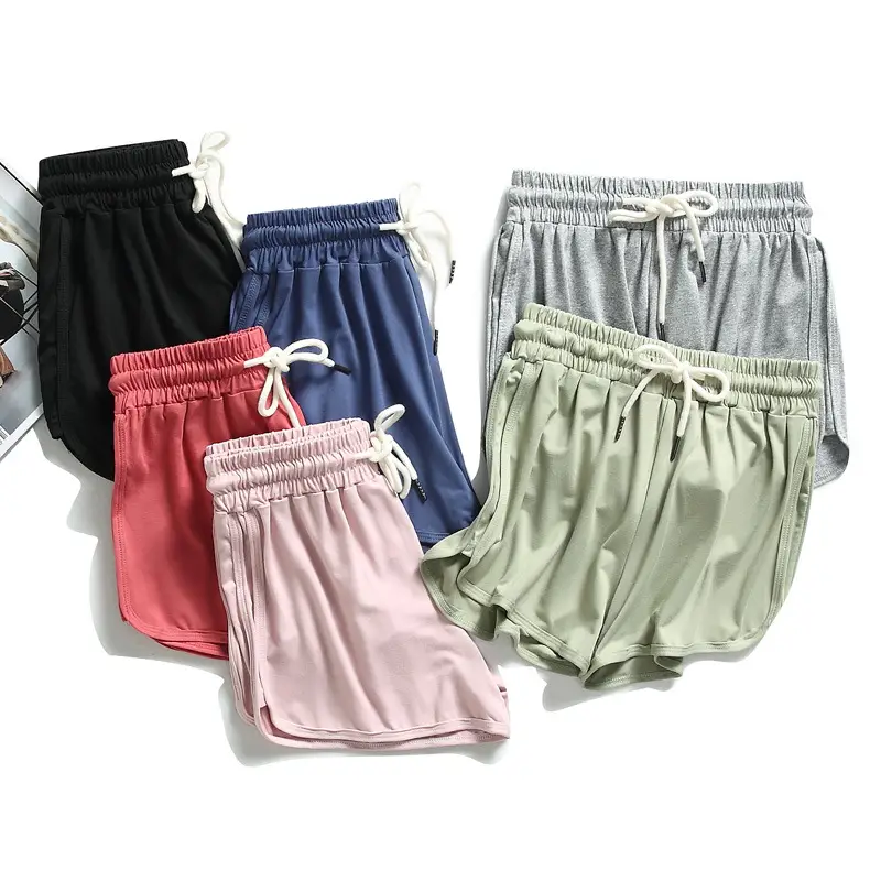 Women's Summer Casual Silk Shorts Multi Color - Image 8