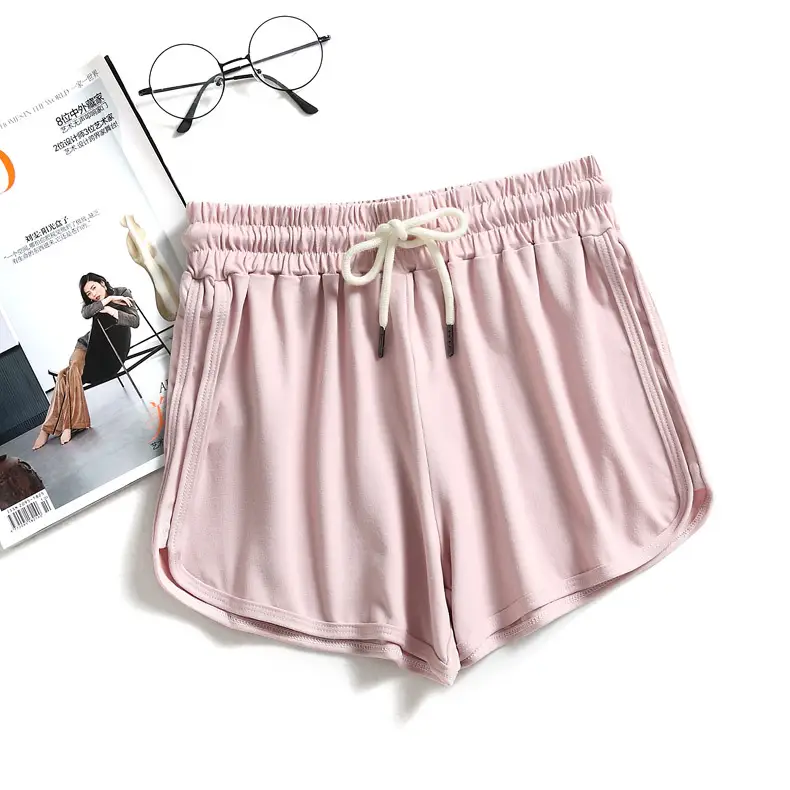 Women's Summer Casual Silk Shorts Multi Color — feature 24