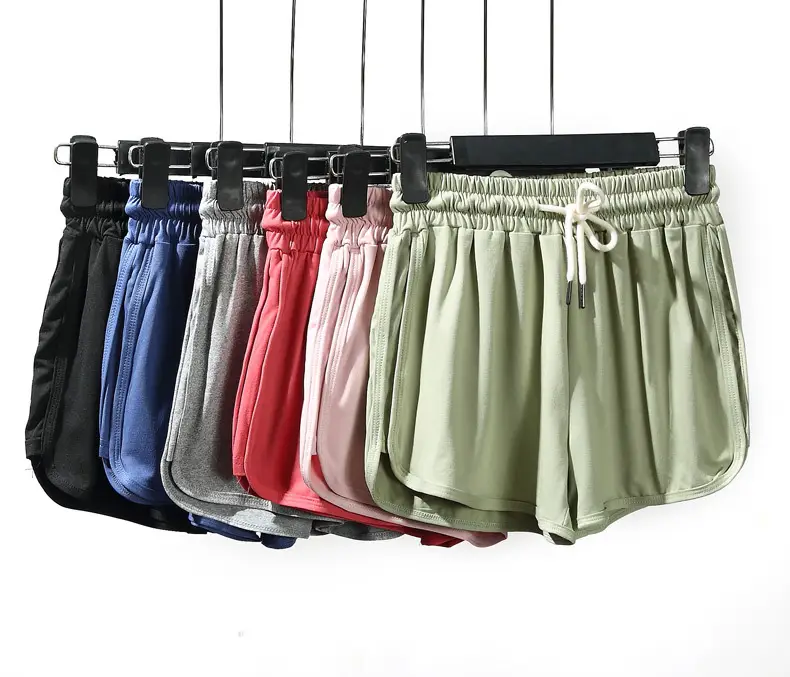 Women's Summer Casual Silk Shorts Multi Color — feature 4