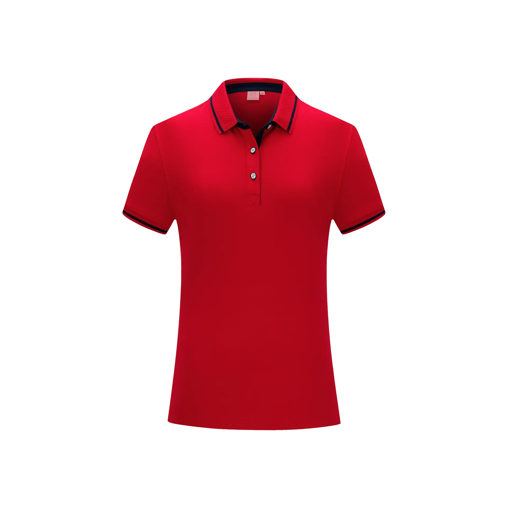Men Green Polo Shirt with Logo Embroidery