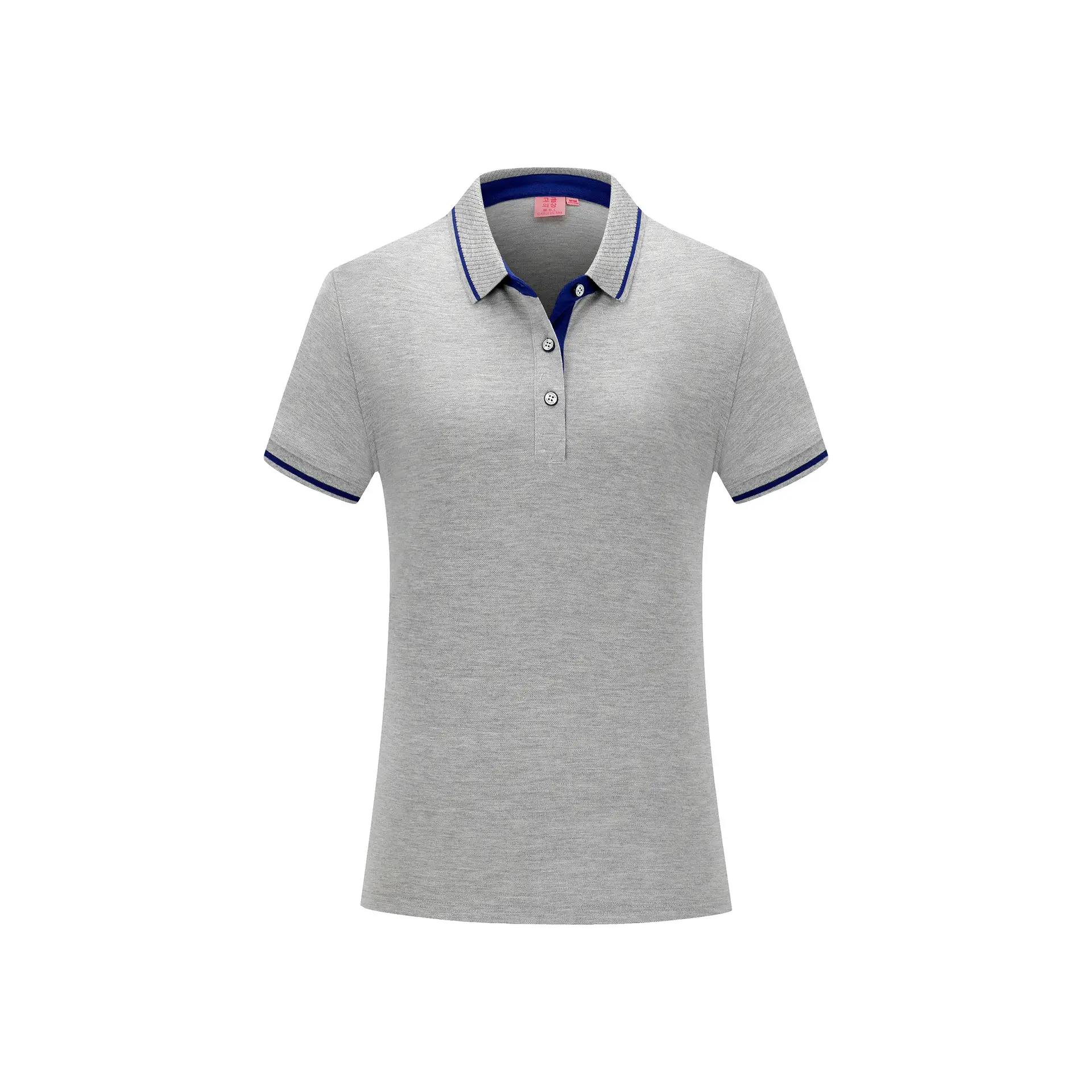 Men Green Polo Shirt with Logo Embroidery