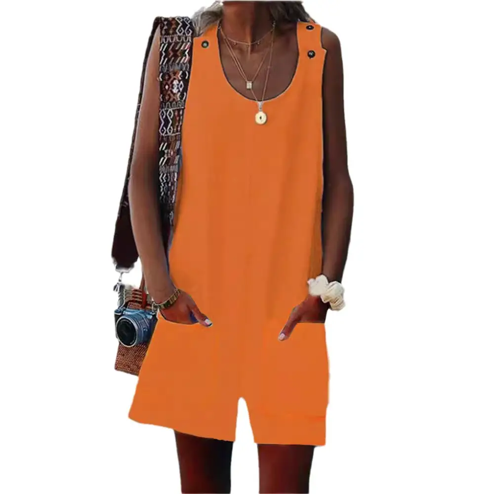 Women's 2020 Summer Tank Top Shorts Set Turquoise - Image 12