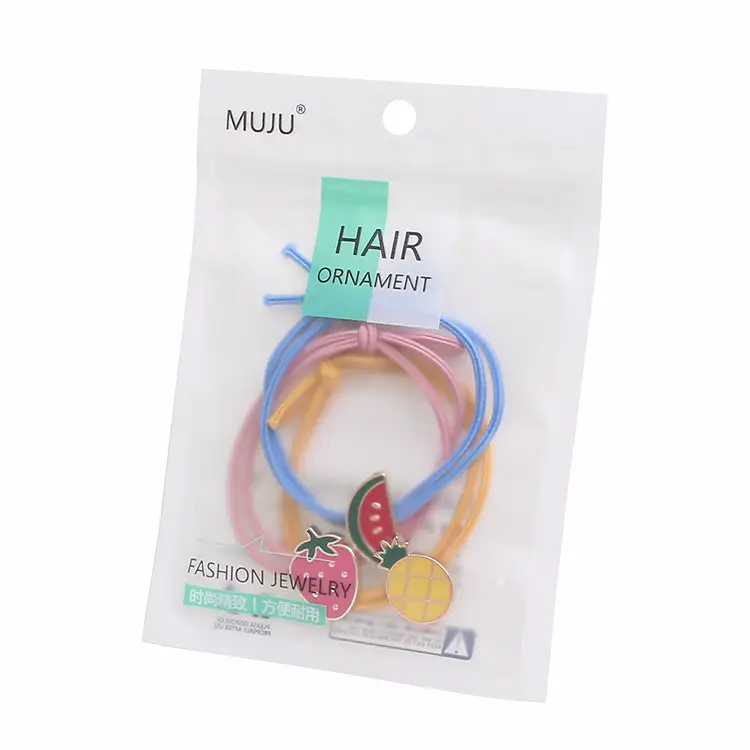Fruit Hair Rope Set of 3 for Girls