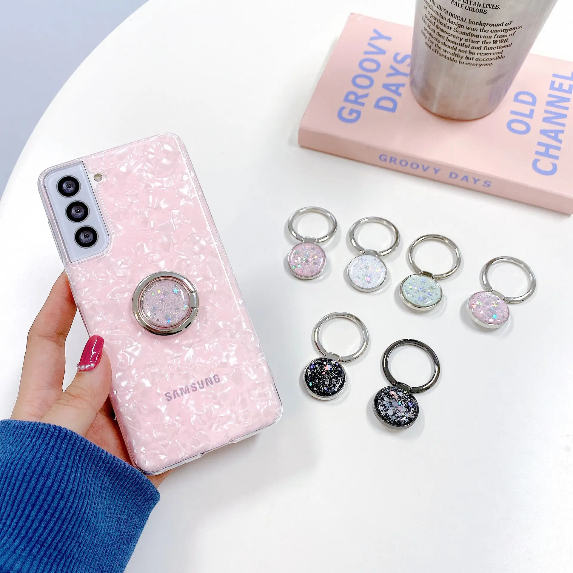 Glitter Ring with 360 Rotation & Sparkle Design — feature 10