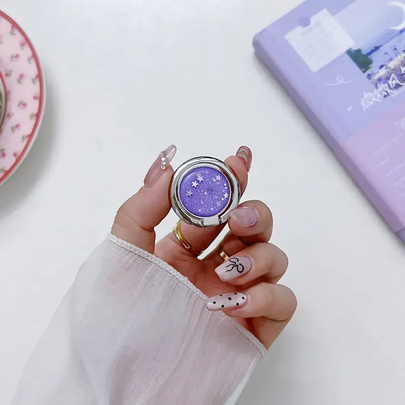 Glitter Ring with 360 Rotation & Sparkle Design - Image 6