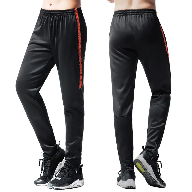 Men Black Track Pants 360° Color Selection Football Training - Image 17