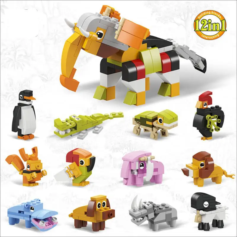 6-in-1 Dino Building Blocks Set for Kids