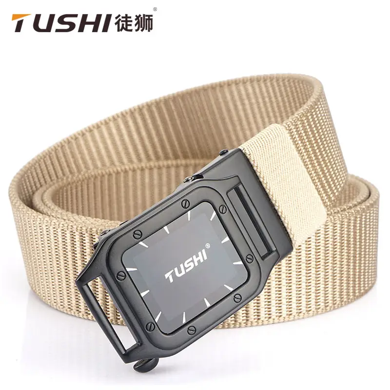 Tush Gold Belt Automatic Watch with Canvas Strap - Image 17