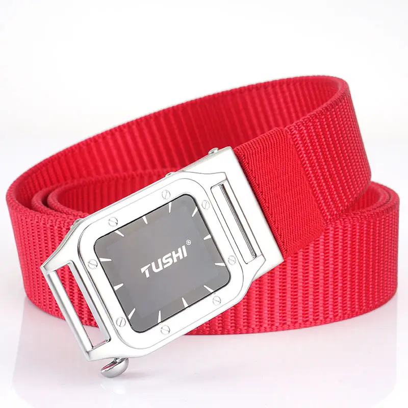 Tush Gold Belt Automatic Watch with Canvas Strap - Image 16