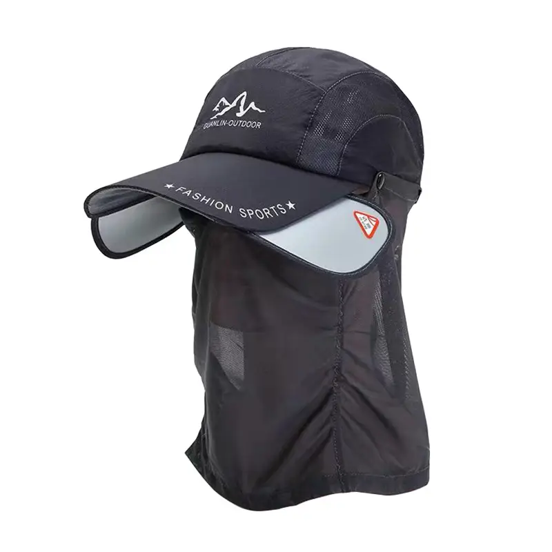 Foldable Fishing Hat with Windproof Mesh Brim for Men - Image 10