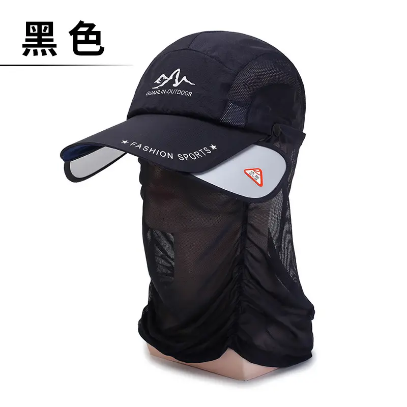 Foldable Fishing Hat with Windproof Mesh Brim for Men - Image 5