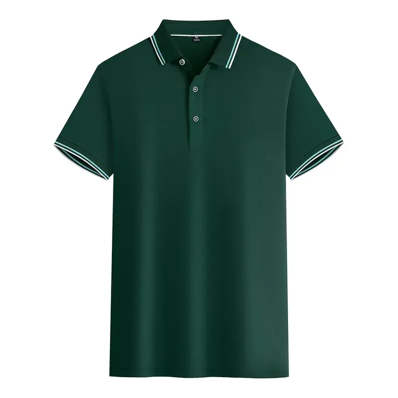 Red Custom Printed Polo Shirt with Logo