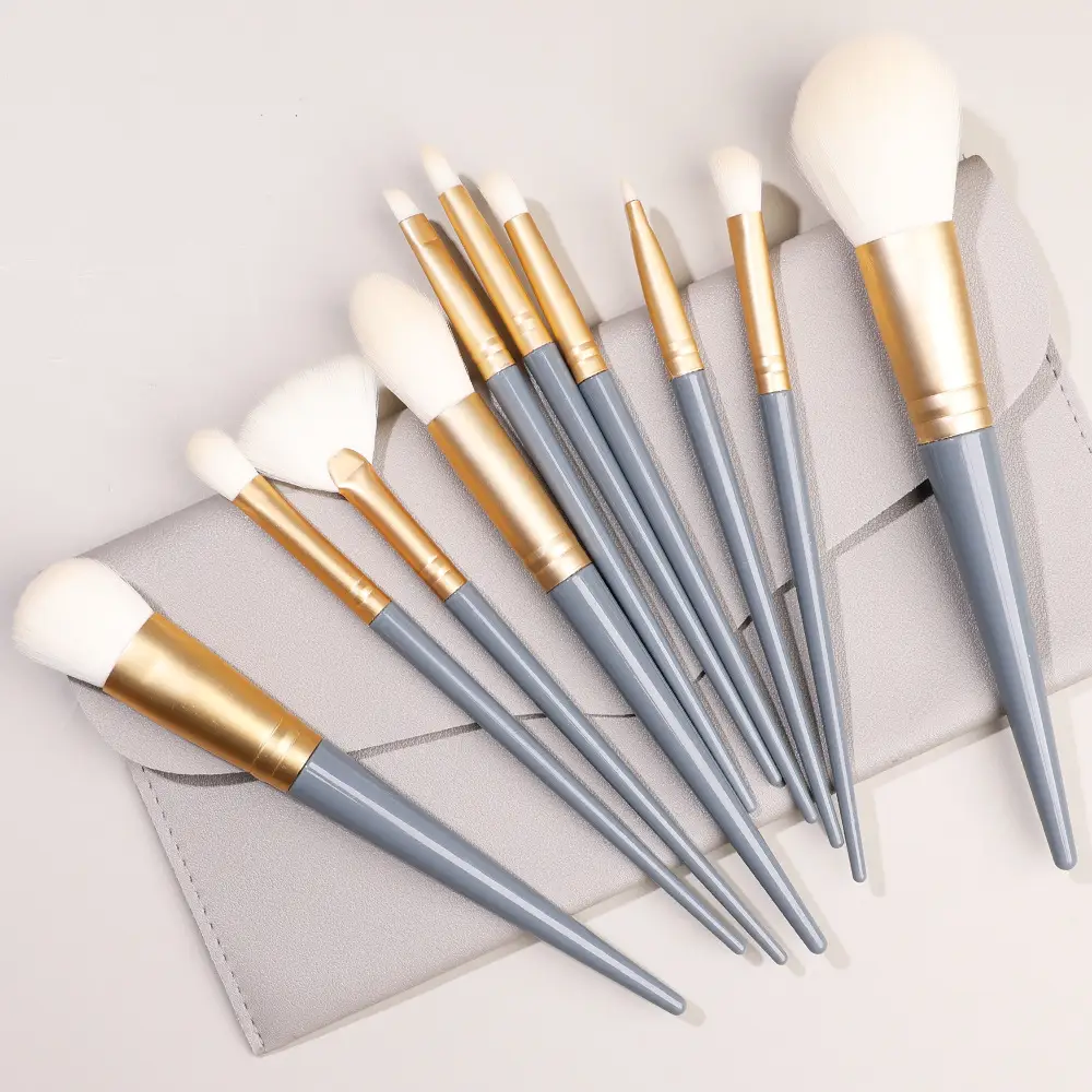 Blending Makeup Brush Set for Foundation, Eye Shadow, Lipstick & Eyebrows — feature 10